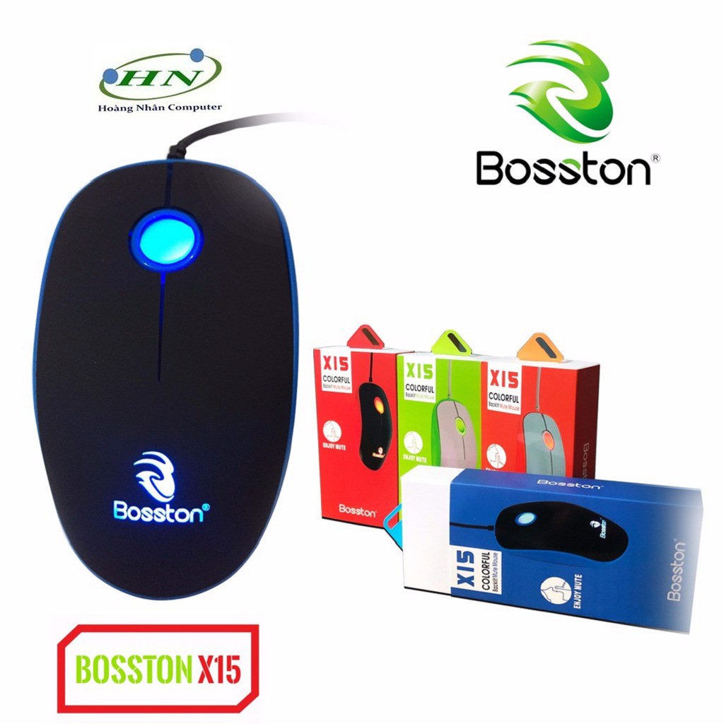 Chuột game Bosston X15 có đèn led