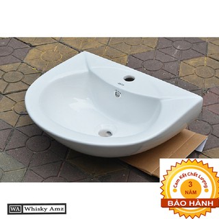 Chậu rửa mặt dương vành Hảo Cảnh C011