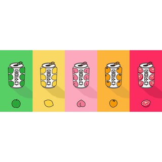 DONG-A Nuoc soda vi tao [동아오츠카]데미소다사과