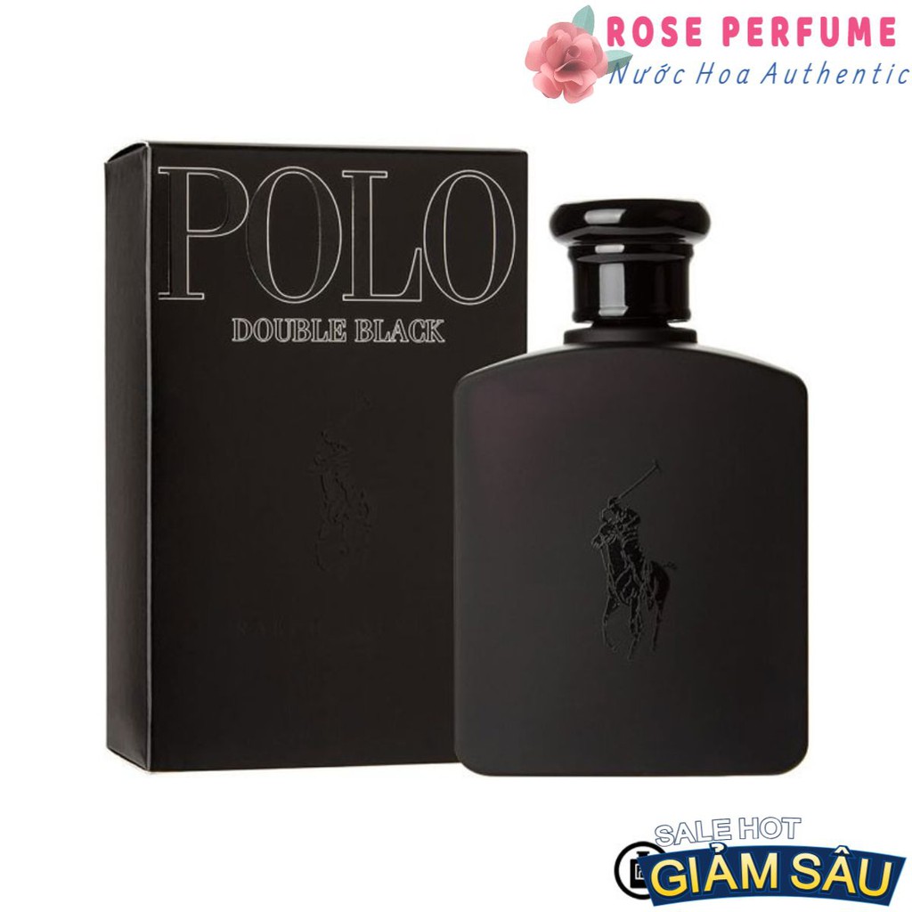 ✅ Nước hoa nam Polo Ralph Lauren Double Black 10ml -yumi