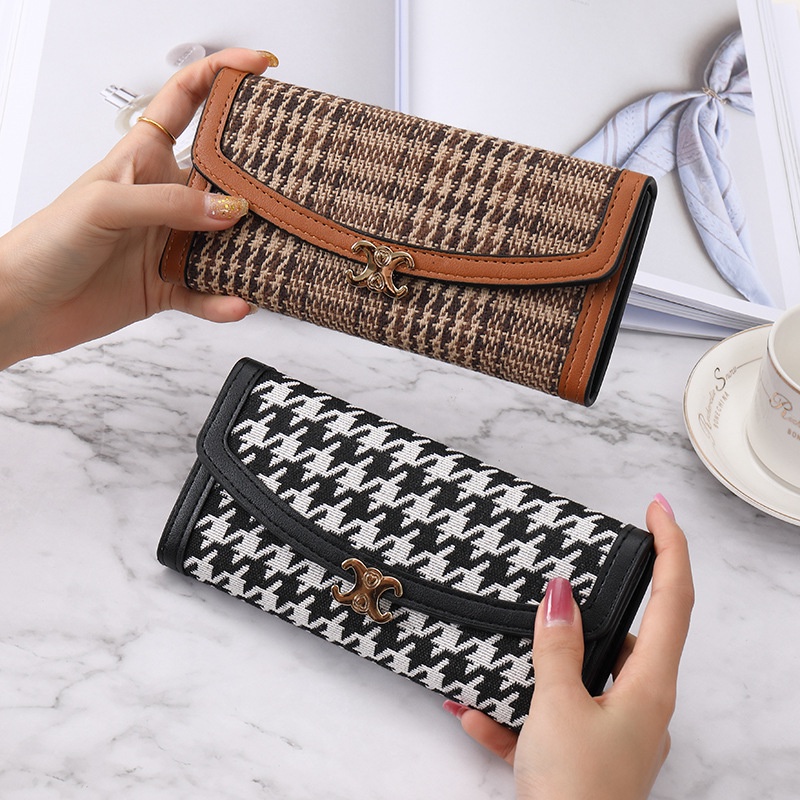 Ví Da Cầm Tay Dáng Dài Thời Trang Hàn Quốc Cho Nữ