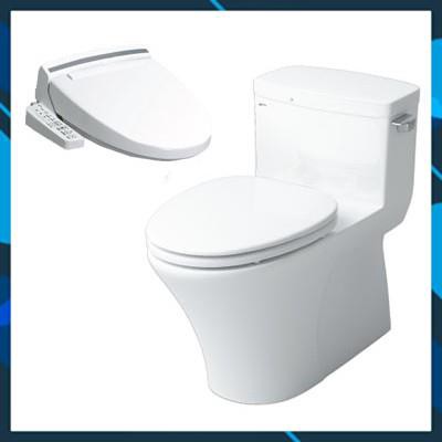 BỒN CẦU INAX NẮP SHOWER TOILET AC-991R+CW-H18VN, bảo hành chính hãng 02 năm