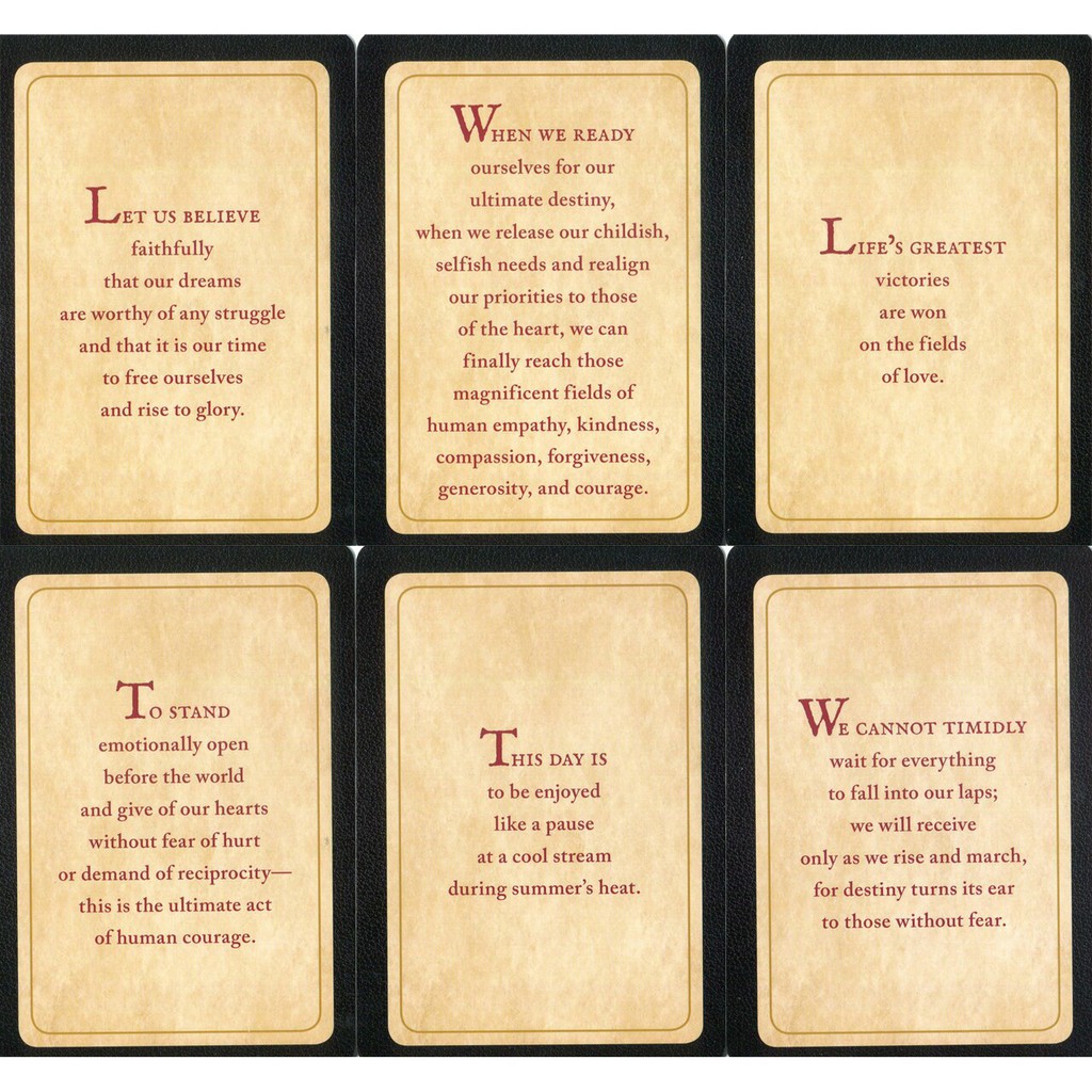 Bài Motivation Manifesto Cards