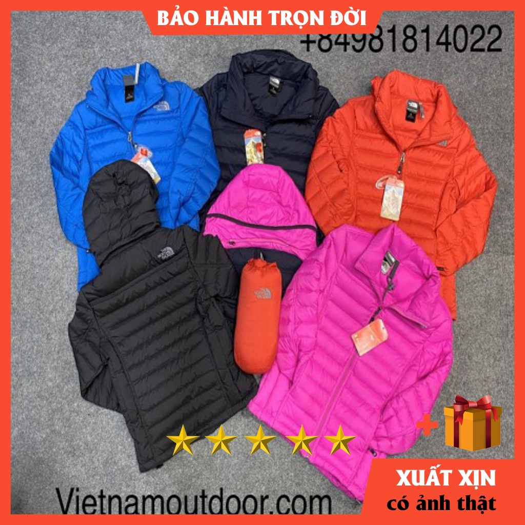 Áo Khoác Lông Vũ Nữ  N.F. Siêu Nhẹ BẢO HÀNH TRỌN ĐỜI