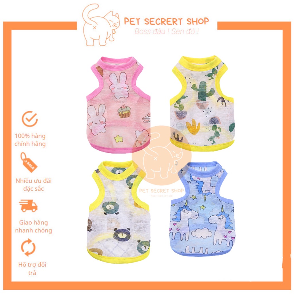 Áo hè thú cưng 2020