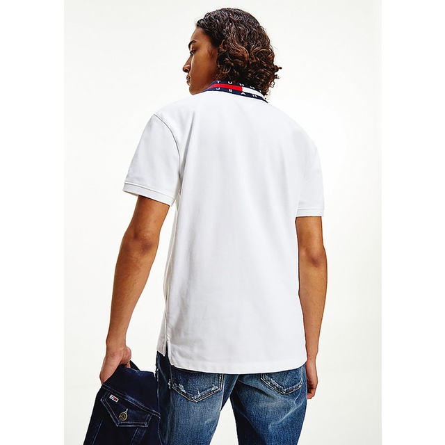 [Mã FAPRE5 giảm 10% đơn từ 1tr] Tommy Hilfiger - Áo polo flag neck nam regular fit DM0DM06576