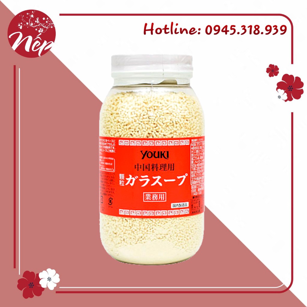 Hạt nêm Youki Nhật Bản nội địa 500g (date 2022)