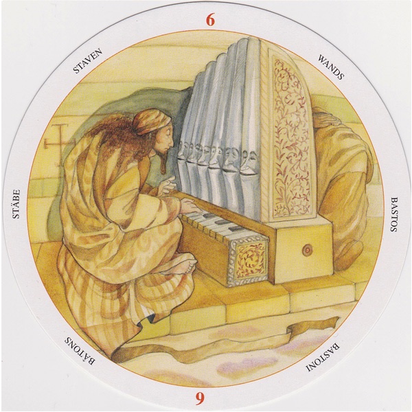 Bộ Bài Motherpeace Mini Round Tarot Deck  - Bài Gốc Authentic Chính Hãng 100%