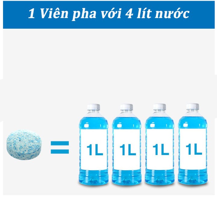 Viên nước rửa kính xe hơi, ô tô cao cấp MY-02 - Quà Tặng Shop Cảm Ơn Khách Hàng (Giá 1K)