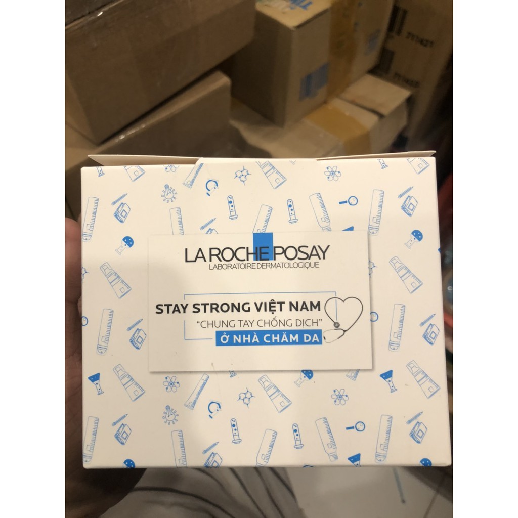 (hàng sample) Hộp bông tẩy trang NEW COTTON BOX La Roche-Posay 50 miếng
