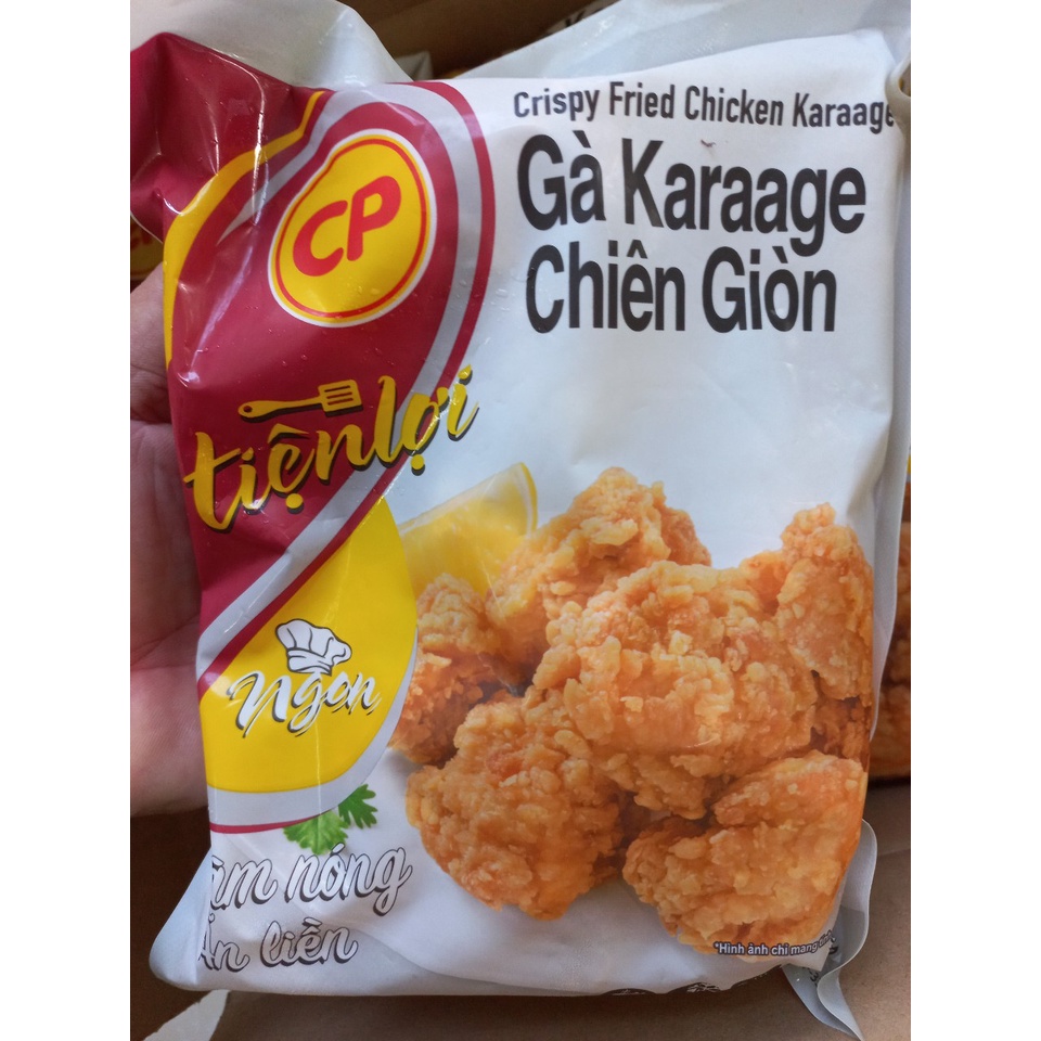 gà rán karaage chiên giòn CP gói 300g