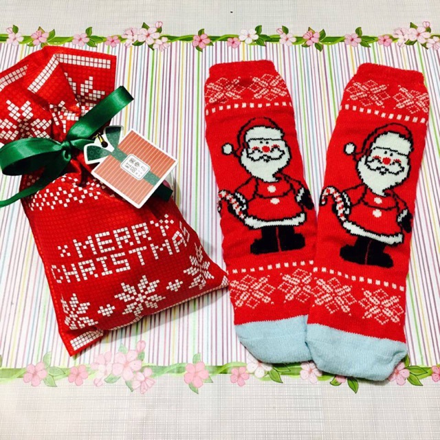 Túi tất Combo quà Giáng Sinh 3 đôi