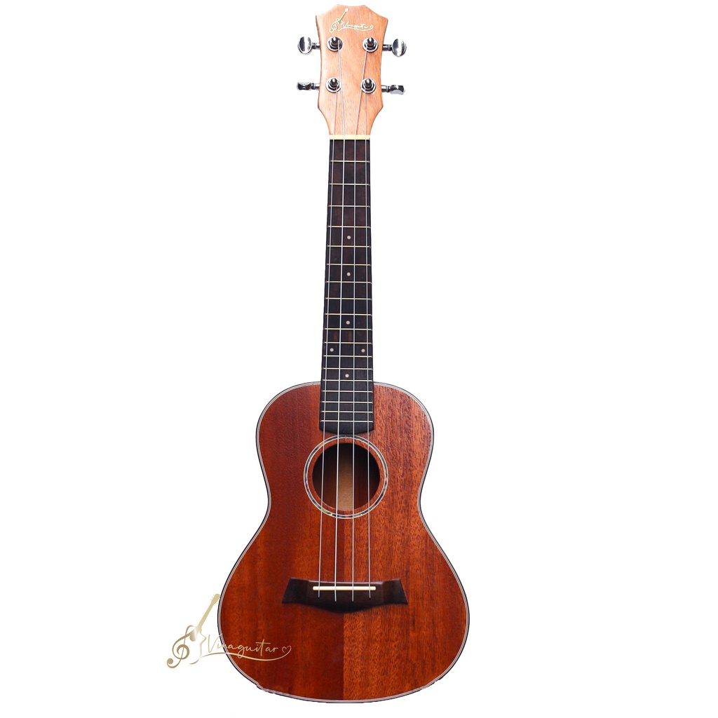 Đàn Ukulele Tenor Gỗ Thịt Nguyên Tấm 100% VU-150 Full Solid - Tặng Kèm Full Phụ Kiện- Bảo Hành 2 Năm