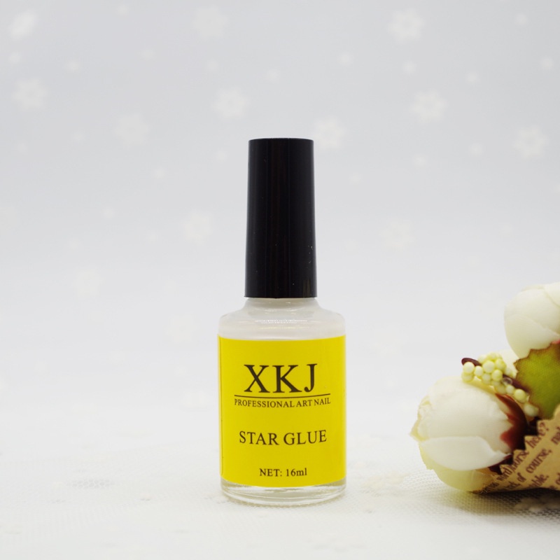 Keo dán foil nail XKJ 16ml , gel gắn dính foil móng tay chuyên dụng