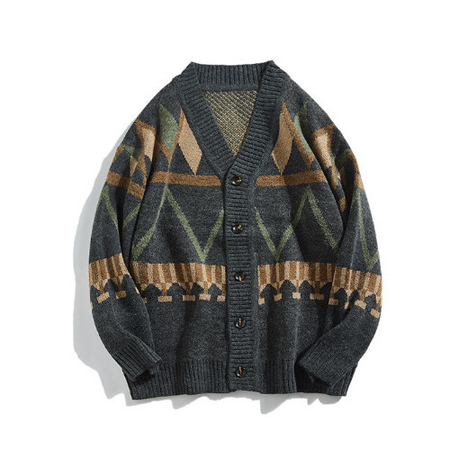 Áo Khoác Cardigan Cổ Chữ V Phong Cách Cổ Điển Nam Tính | BigBuy360 - bigbuy360.vn