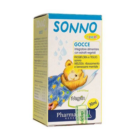 Siro Sonno Bimbi Gocce – Giúp bé ngủ ngon, hết quấy khóc đêm (lọ 30ml)