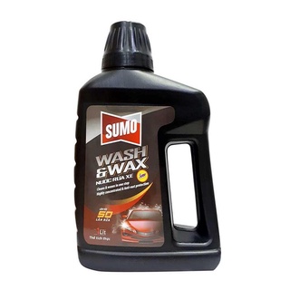  Nước rửa xe cao cấp mẫu mới Sumo Wash & wax 1L rửa xe siêu sáng bóng tạo bọt nhiều 