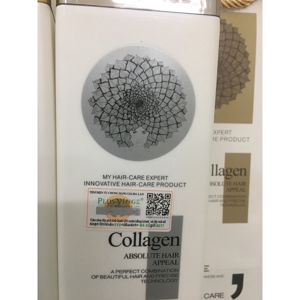 Dầu gội xả phục hồi mọc tóc collagen 1000ml hương thơm nước hoa