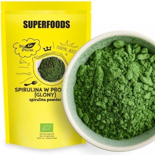 Bột tảo xoắn / ORGANIC / Bột tảo xoắn Spirulina hữu cơ Bio Planet, Nhập Khẩu Ba Lan