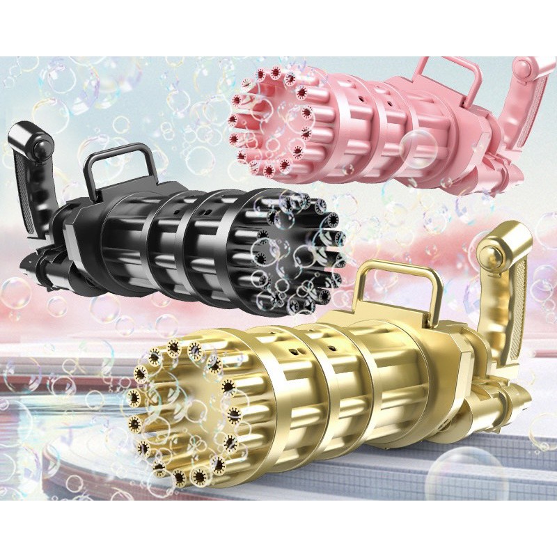 Đồ chơi máy tạo bong bóng xà phòng cho bé