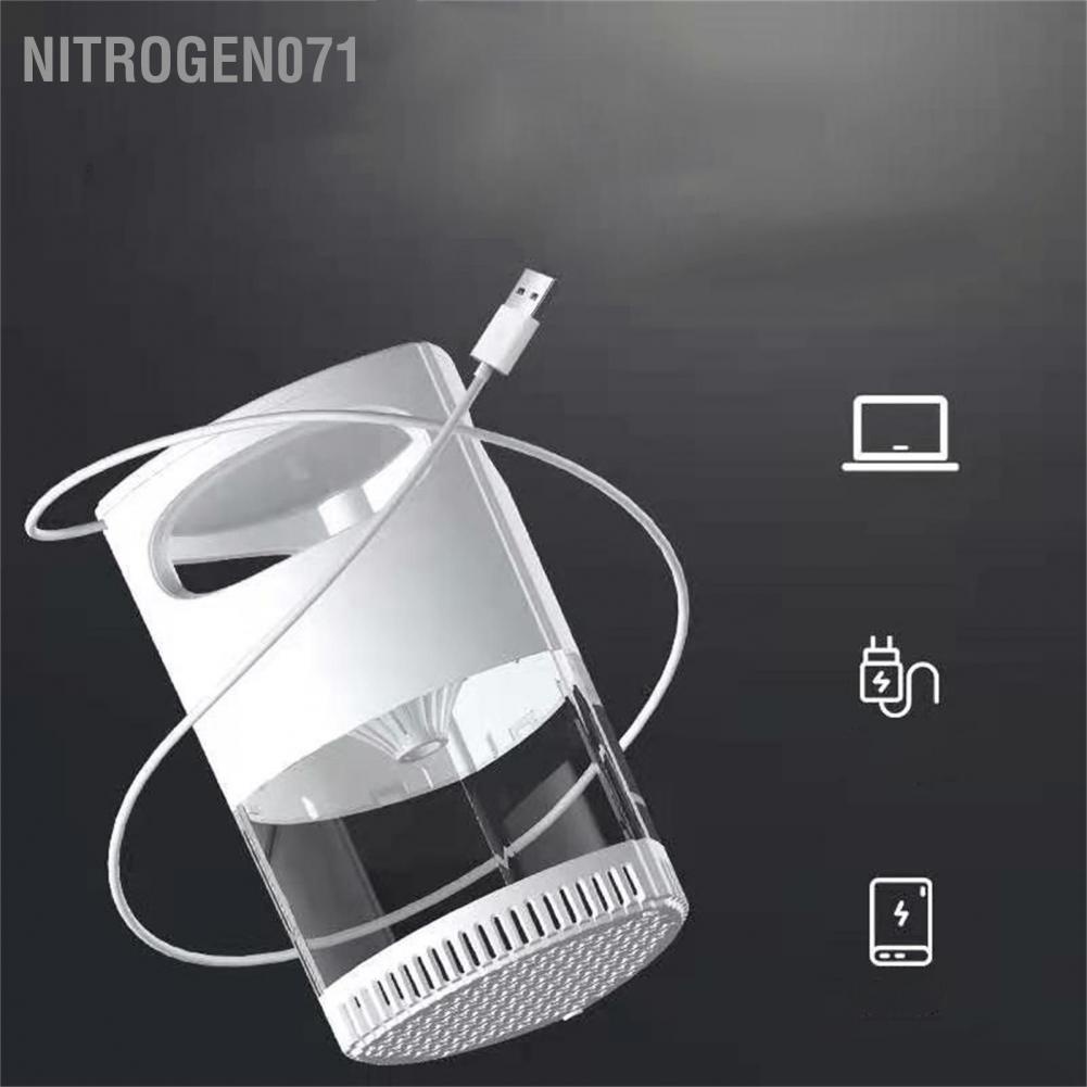 Nitrogen071 Đèn diệt muỗi USB Sạc nhiều ống dẫn không khí Điện trong nhà cho phòng khách
