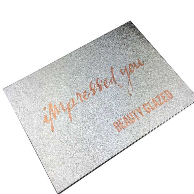 Bảng phấn mắt chống nước nhiều màu xinh xắn thương hiệu BEAUTY GLAZED