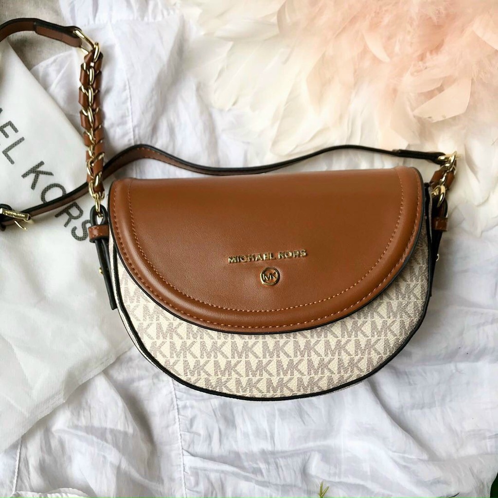 TÚI ĐEO CHÉO MK NẮP NHIỀU MÀU CAO CẤP CÓ HỘP