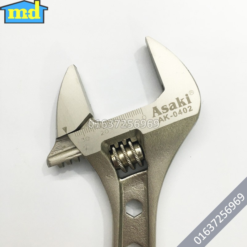 Mỏ lết Asaki AK-0402 10''/250mm