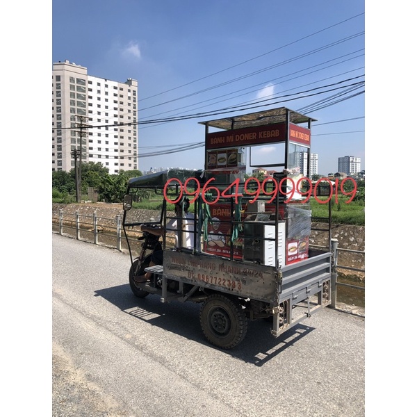 Xe bánh mì doner kebab 1m2