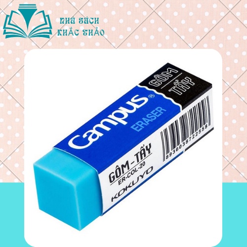 Tẩy campus màu ,được dùng phổ biên cho học sinh , sinh viên , văn phòng. tẩy sạch không bị rách vở