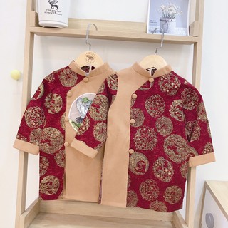 Áo dài thiết kế bé trai( hạc tây)