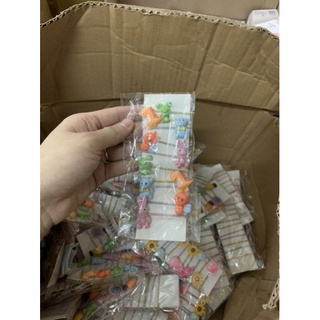 Dây buộc tóc sét 10 chiếc hoạt hình
