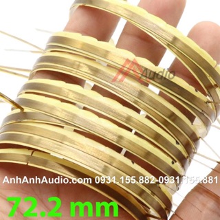 Vòng coil loa 72.2mm , 01 cái vòng côn treble
