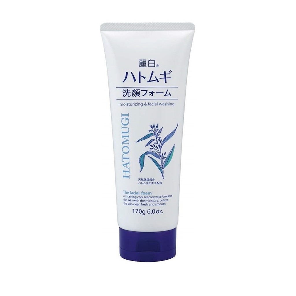 Sữa Rửa Mặt Làm Sáng Da Reihaku Hatomugi Facial Foam 170g