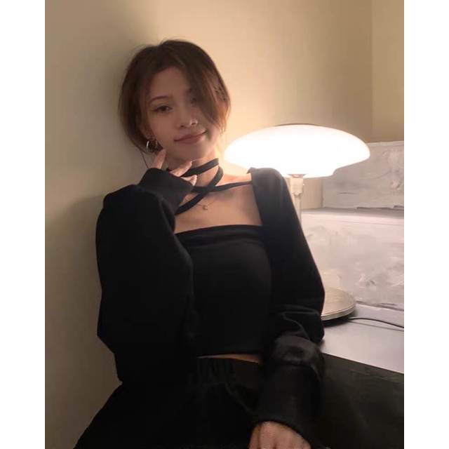 TKLIHN Set áo ROSE BLACKPINK áo croptop dài tay phong cách ROSE sexy cá tính FASHIONITA 2021 KÈM ẢNH THẬT CUỐI | BigBuy360 - bigbuy360.vn