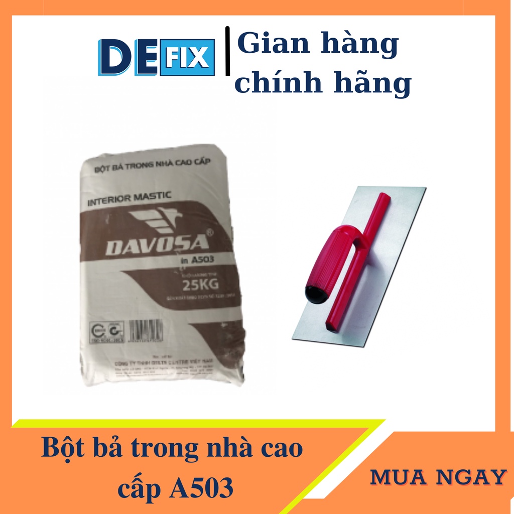 Bột bả trong nhà cao cấp DAVOSA A503