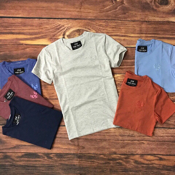 Áo thun nam cổ tròn áo phông vải cotton co giãn dày dặn nhiều màu  - Formen tròn | BigBuy360 - bigbuy360.vn