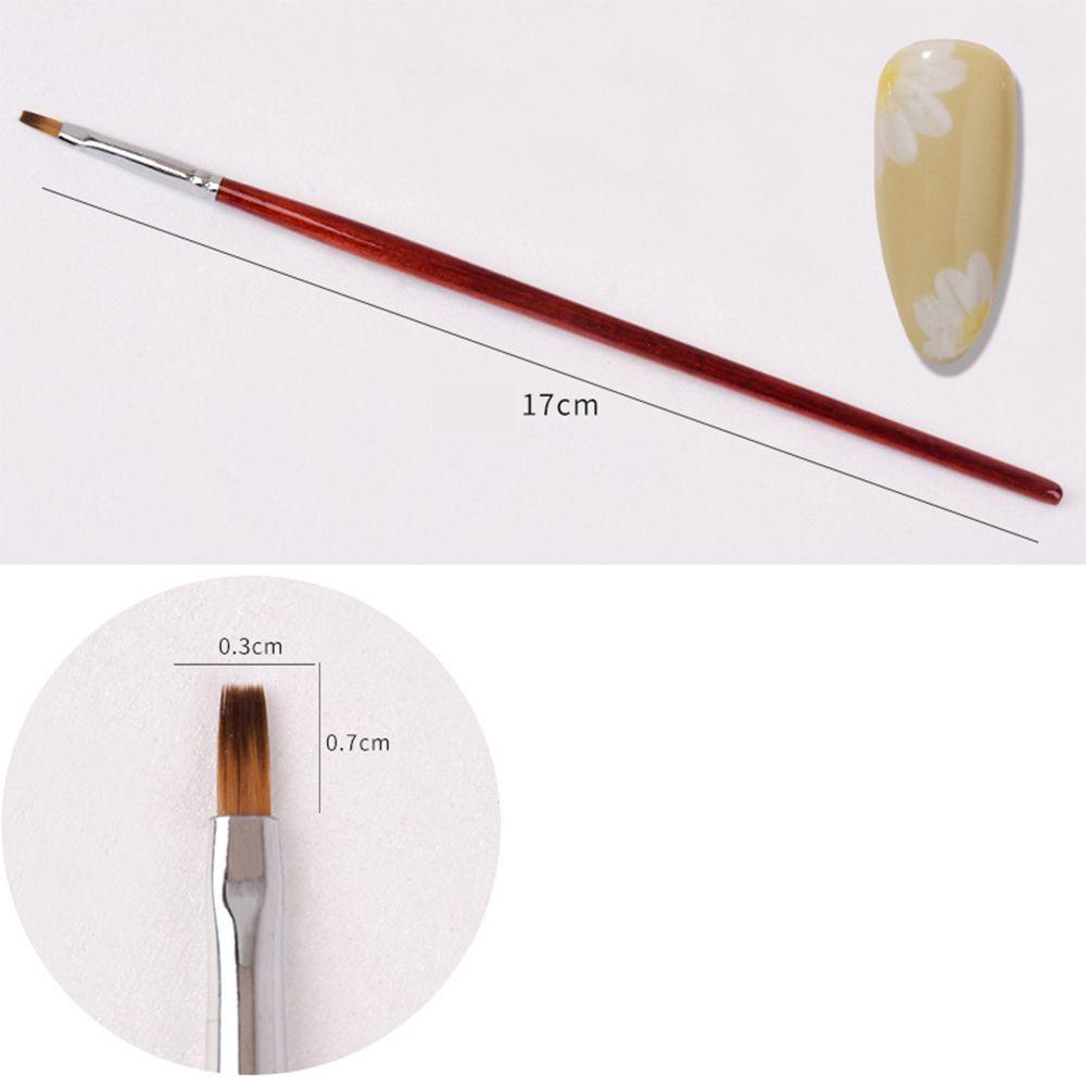 OCEANMAP Bộ Bút Gỗ Vẽ Trang Trí Móng Tay Chuyên Nghiệp