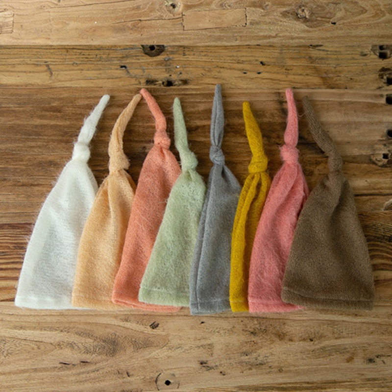 Set Đồ 2 Món Gồm Áo Liền Quần + Nón + Băng Cài Đầu Làm Phụ Kiện Chụp Ảnh Cho Bé Sơ Sinh