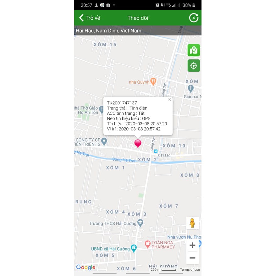 "Hàng chuẩn" Định vị gps chống trộm xe máy,oto chính xác 99%