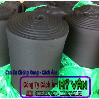 1 Mét CAO SU LƯU HOÁ - CÁCH ÂM - CHỐNG RUNG - CHỐNG CHÁY
