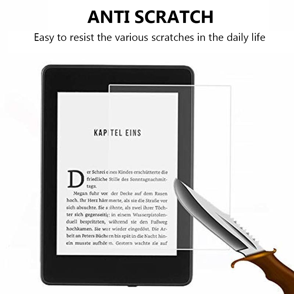 Kính cường lực bảo vệ màn hình có độ trong suốt cao cho Amazon Kindle hoàn toàn mới Thế hệ thứ 10 2019 Paperwhite 1/2/3