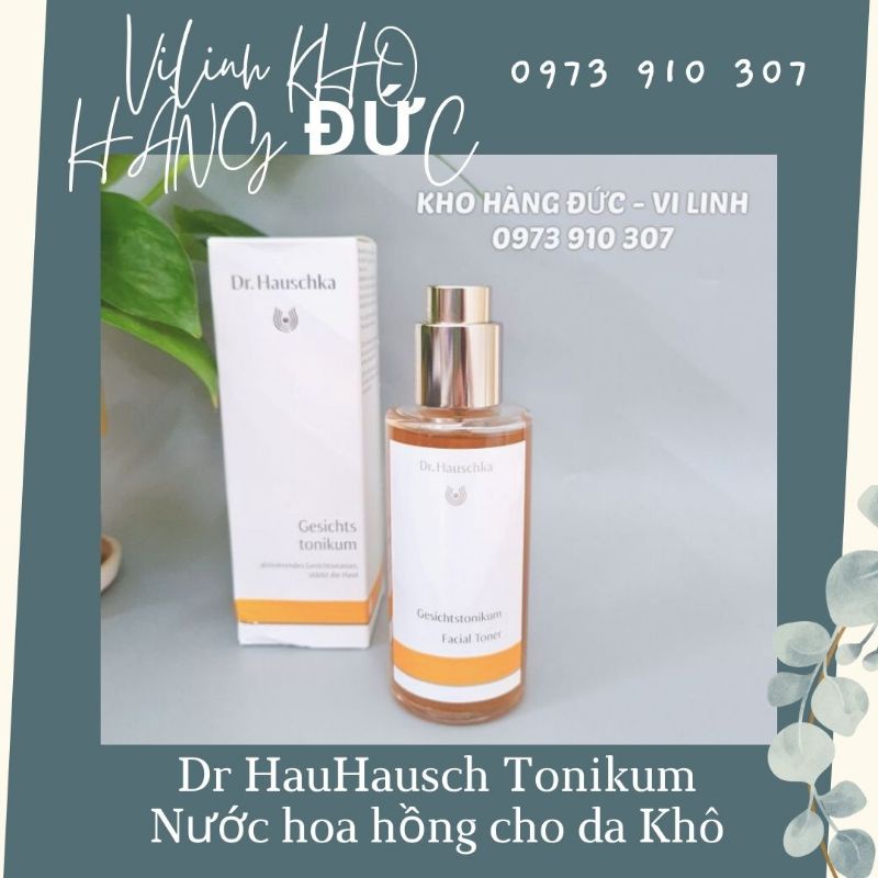 (Bill Đức) Nước Hoa Hồng dưỡng da mặt Dr hauschka 100ml