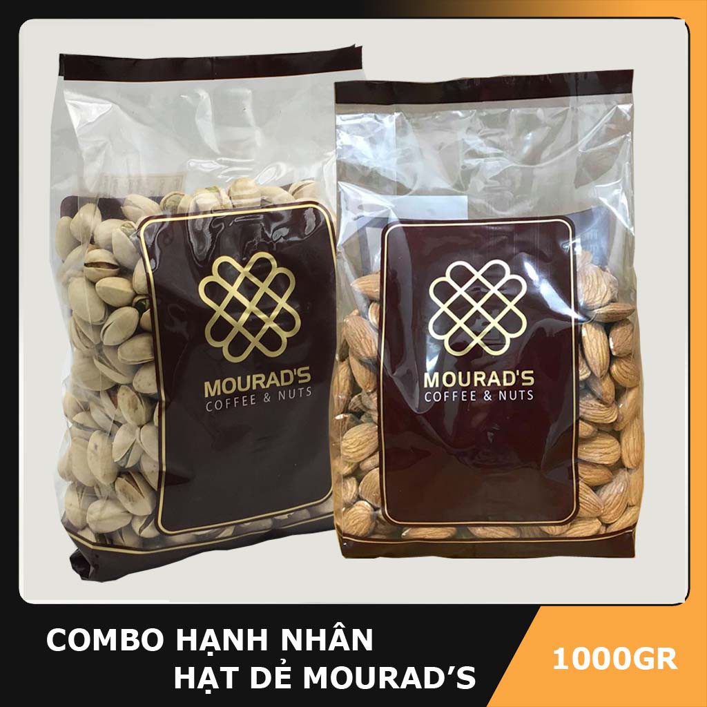 Combo Hạnh Nhân Mourad's và Hạt Dẻ Mourad's Của Úc