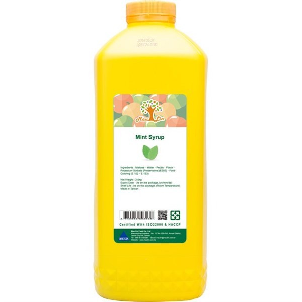 Syrup Maulin Bạc Hà 2,5kg - SML001