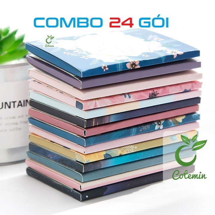 COMBO 24 Gói Giấy Thấm Dầu 50 Tờ COTEMIN