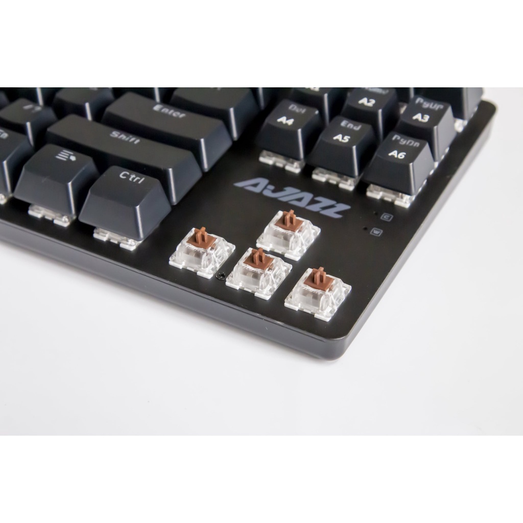 Bàn Phím Cơ Ajazz Robocop AK40 Led Rainbown Layout 87 Phím