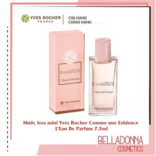 [CHÍNH HÃNG] Nước hoa mini Yves Rocher Comme une Evidence L'Eau De Parfum 7.5ml