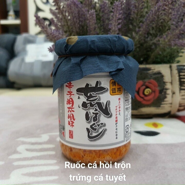 Ruốc cá hồi, ruốc trứng cá tuyết, ruốc cua, ruốc gà cho bé ăn dặm