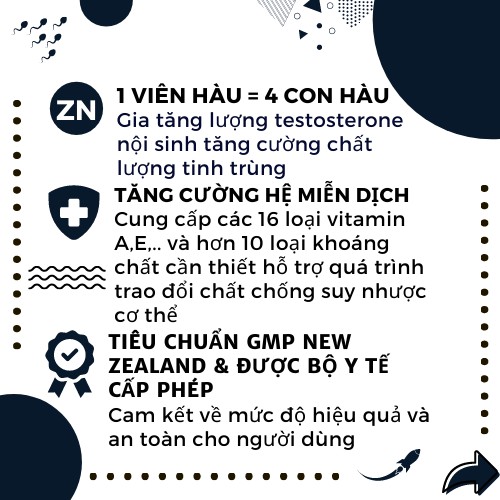 [Bền Bỉ Đến Cùng] Tinh Chất Hàu Chính Hãng New Zealand Goodhealth Oyster Plus Tăng Cường Sinh Lý Nam Giới | JAM Store